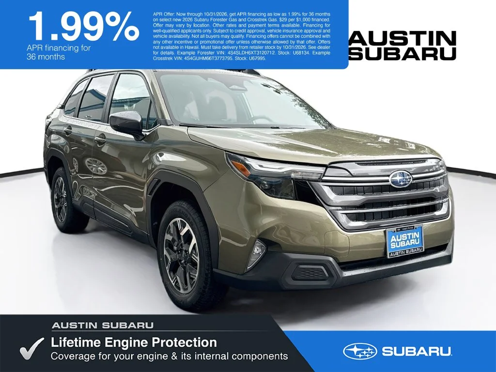 New 2026 Green Subaru Premium image 1