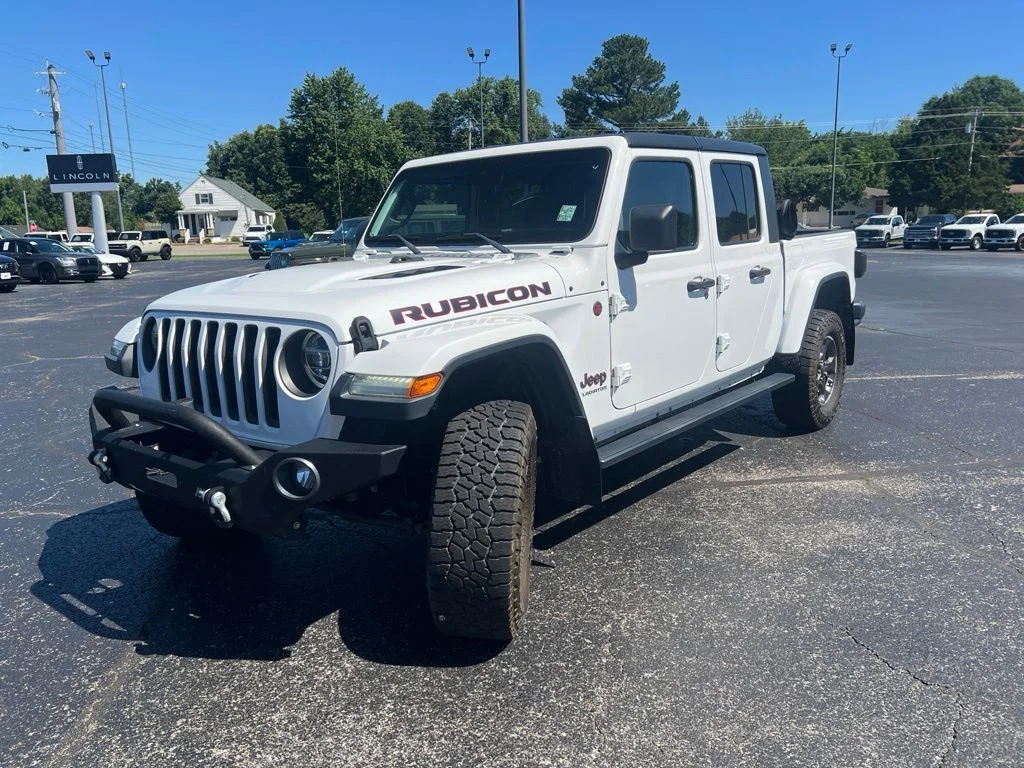 Used 2020 Bright White Clearcoat Jeep Rubicon image 7