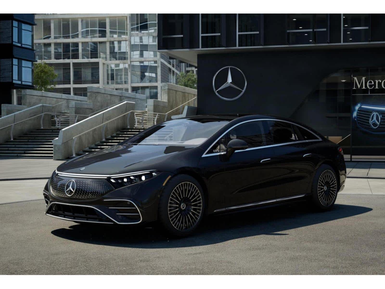 New 2026 Obsidian Black Metallic Mercedes-Benz EQS 450 image 38