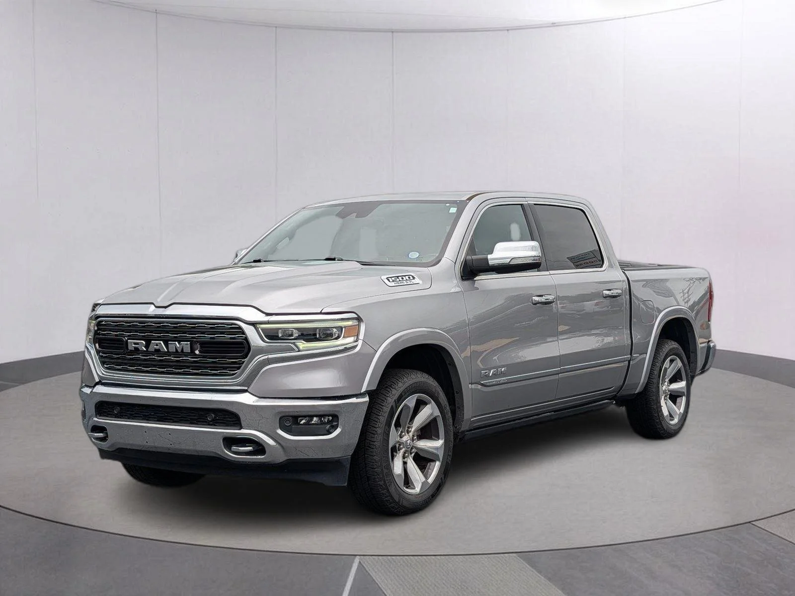 Used 2022 Billet Silver Metallic Clearcoat Ram Limited image 1
