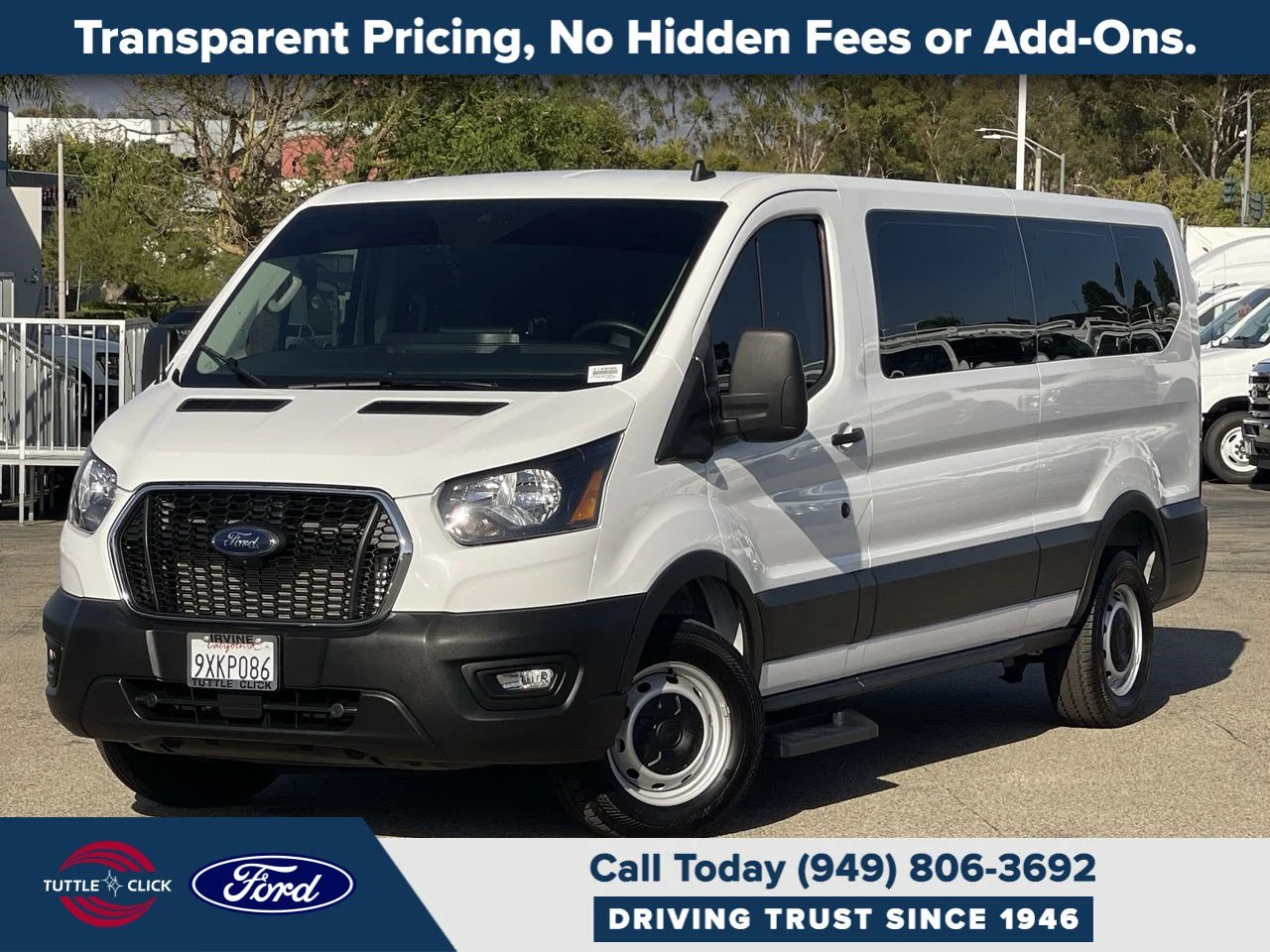 Used 2025 OXFORD WHITE Ford XLT image 1