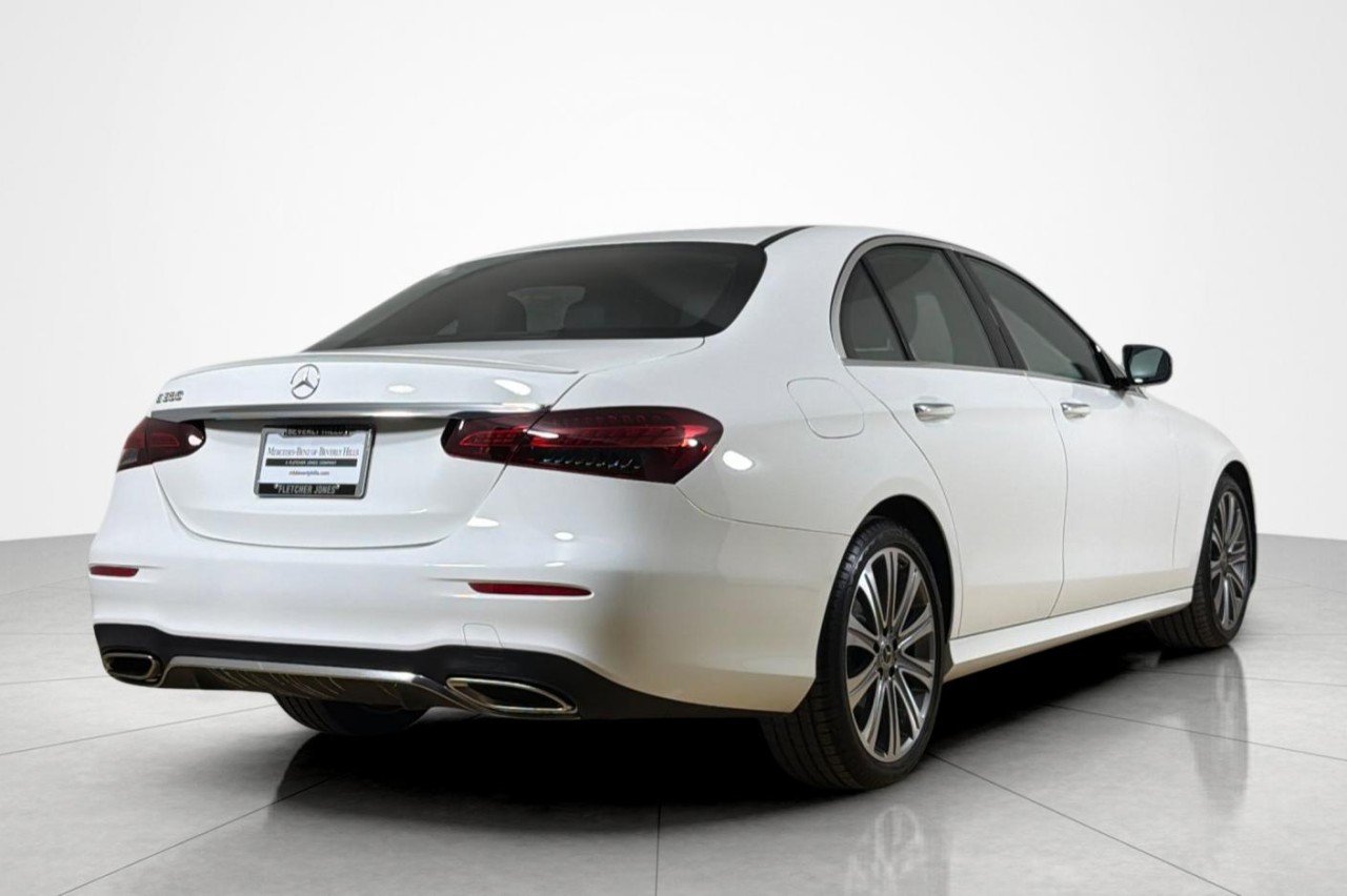 Certified Used 2023 Polar White Mercedes-Benz E 350 image 5