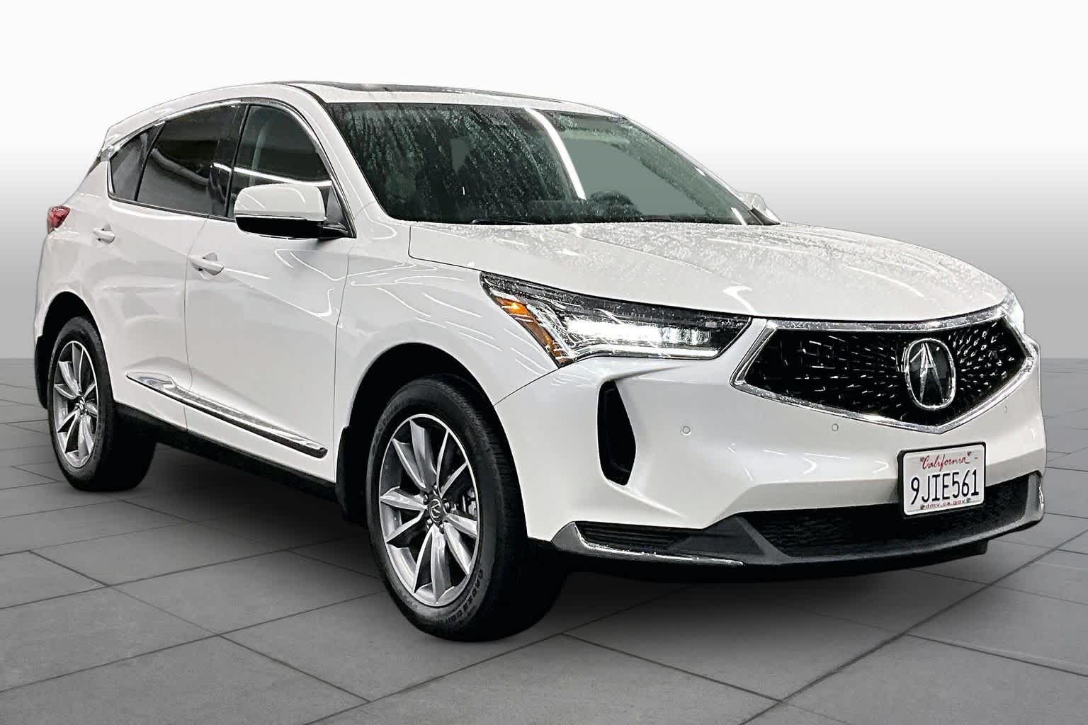 Used 2023 Platinum White Pearl Acura w/Technology Package image 2