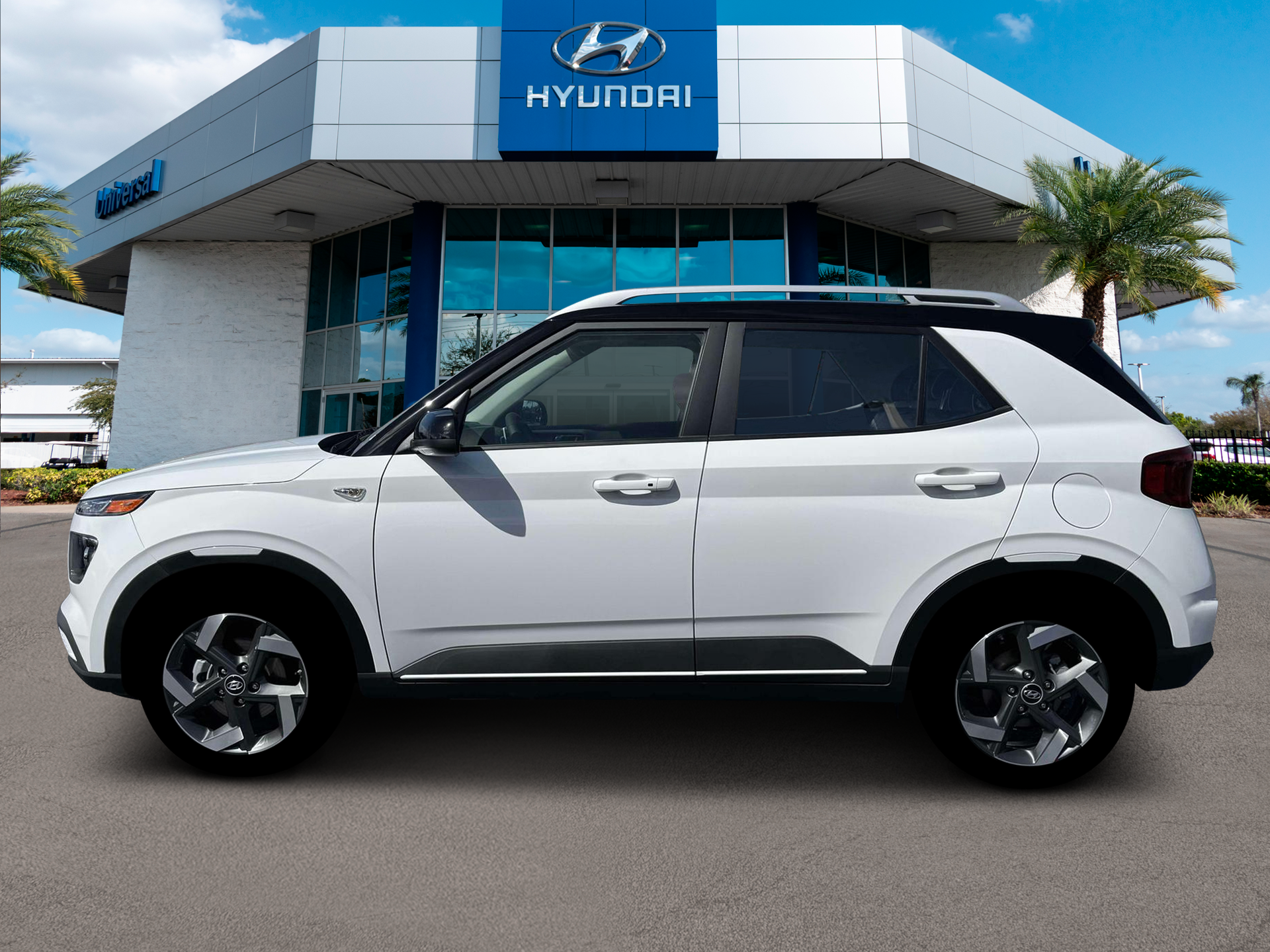 New 2026 White Hyundai SEL w/Two-Tone Roof image 3