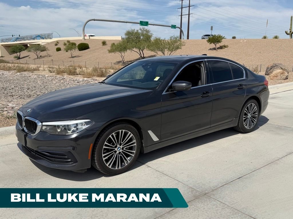 Used 2019 Gray BMW 530i image 1