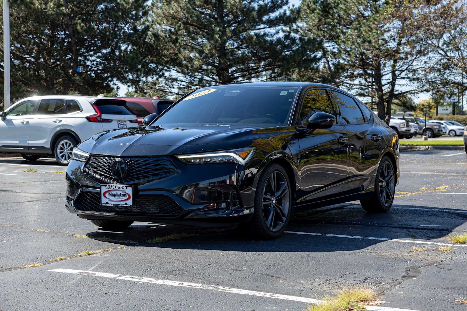 Used 2023 Majestic Black Pearl Acura w/A-Spec Package image 3