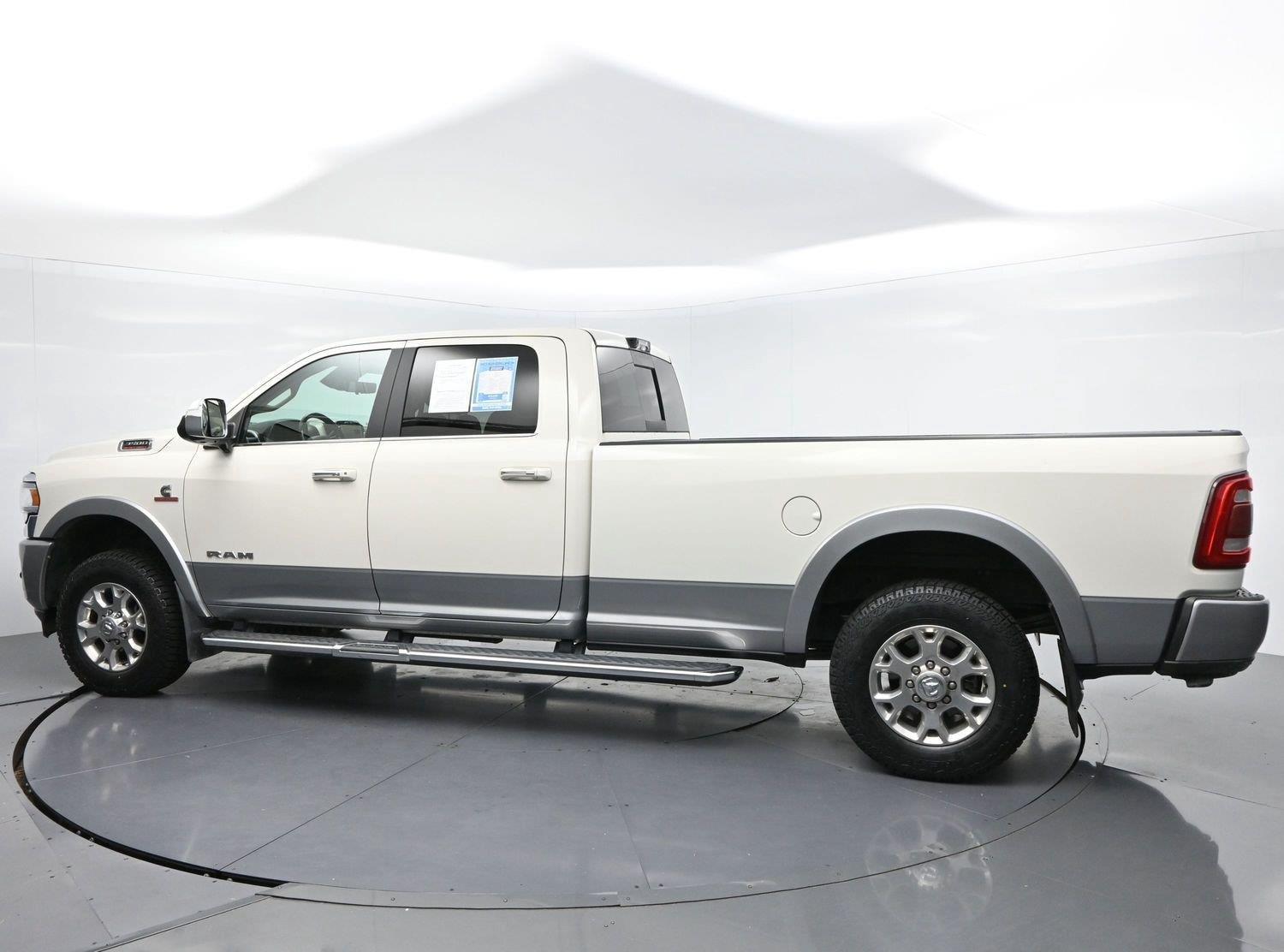 Used 2021 Pearl White Ram Laramie image 4