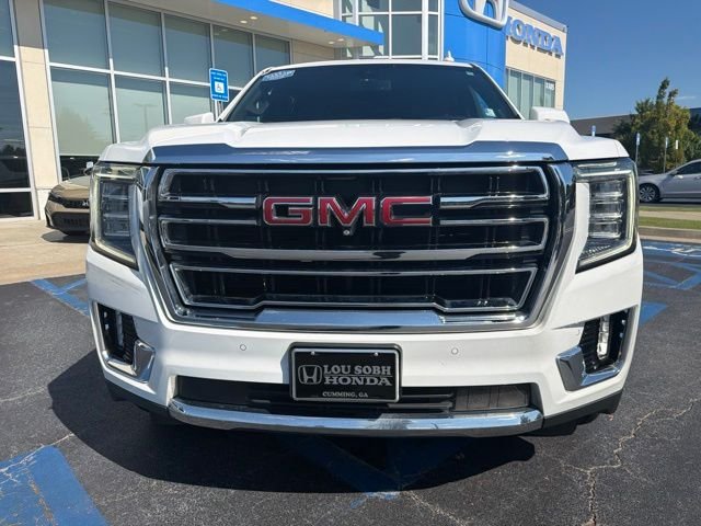 Used 2021 Summit White GMC SLT image 3