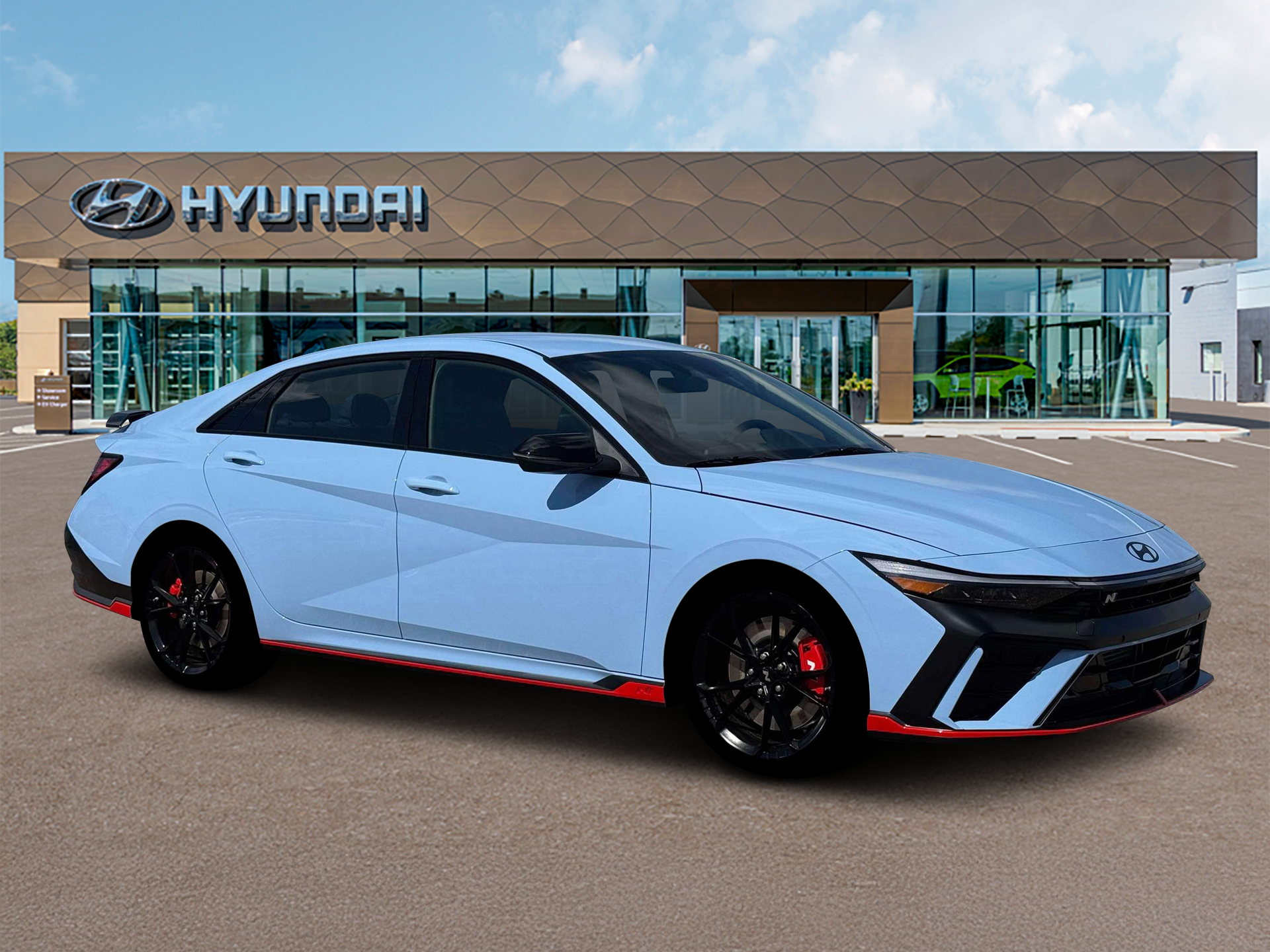 New 2026 Blue Hyundai Sedan image 10