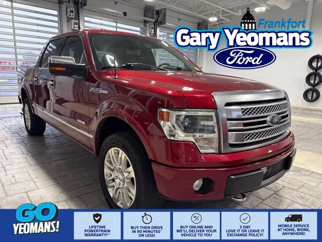 Used 2013 Red Ford Platinum image 1