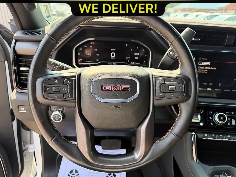 Used 2024 Summit White GMC AT4 image 14