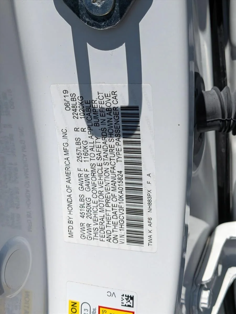 Used 2019 Black Honda  image 24