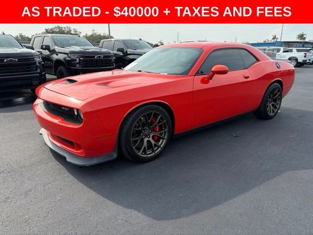 Used 2016 Orange Dodge SRT Hellcat image 3