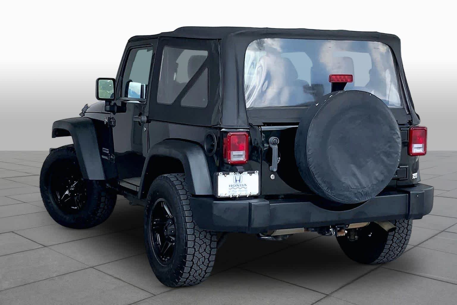 Used 2012 Black Forest Green Pearl Jeep Sport image 11