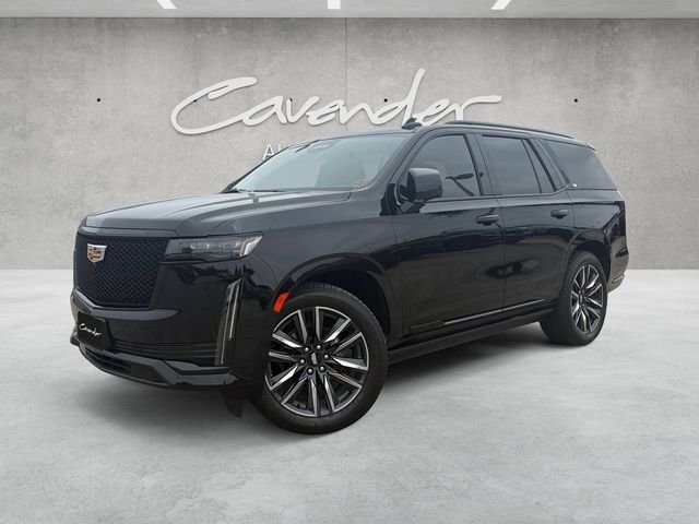 Used 2021 Black Cadillac Sport Platinum image 1