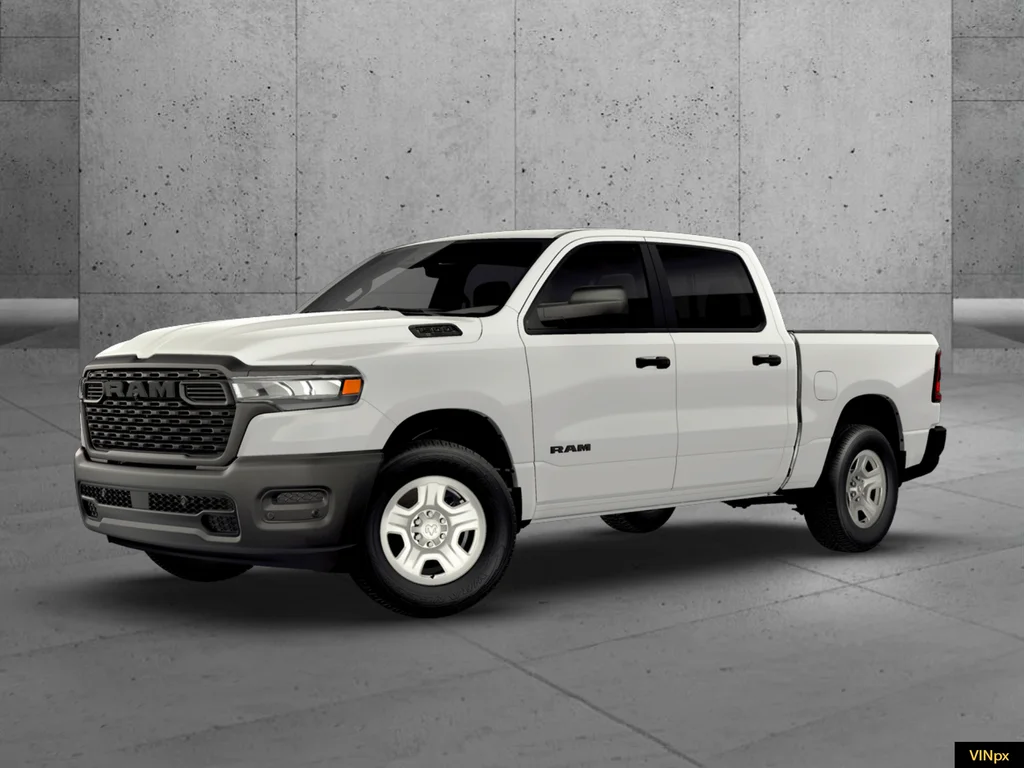 New 2026 Bright White Clear-Coat Exterior Paint RAM Tradesman image 1