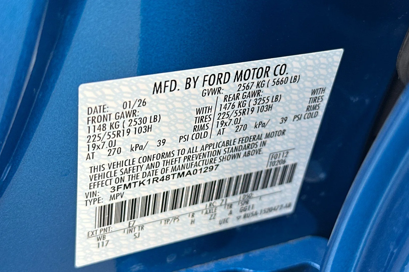 New 2026 Blue Ford Select image 28