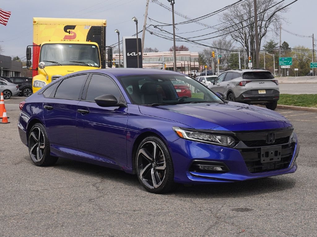 Used 2018 Honda Accord Sport with VIN 1HGCV1F39JA074536 for sale in Riverdale, NJ
