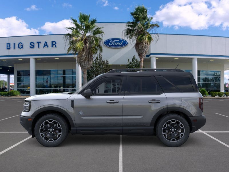 New 2025 Carbonized Gray Metallic Ford Outer Banks® image 3