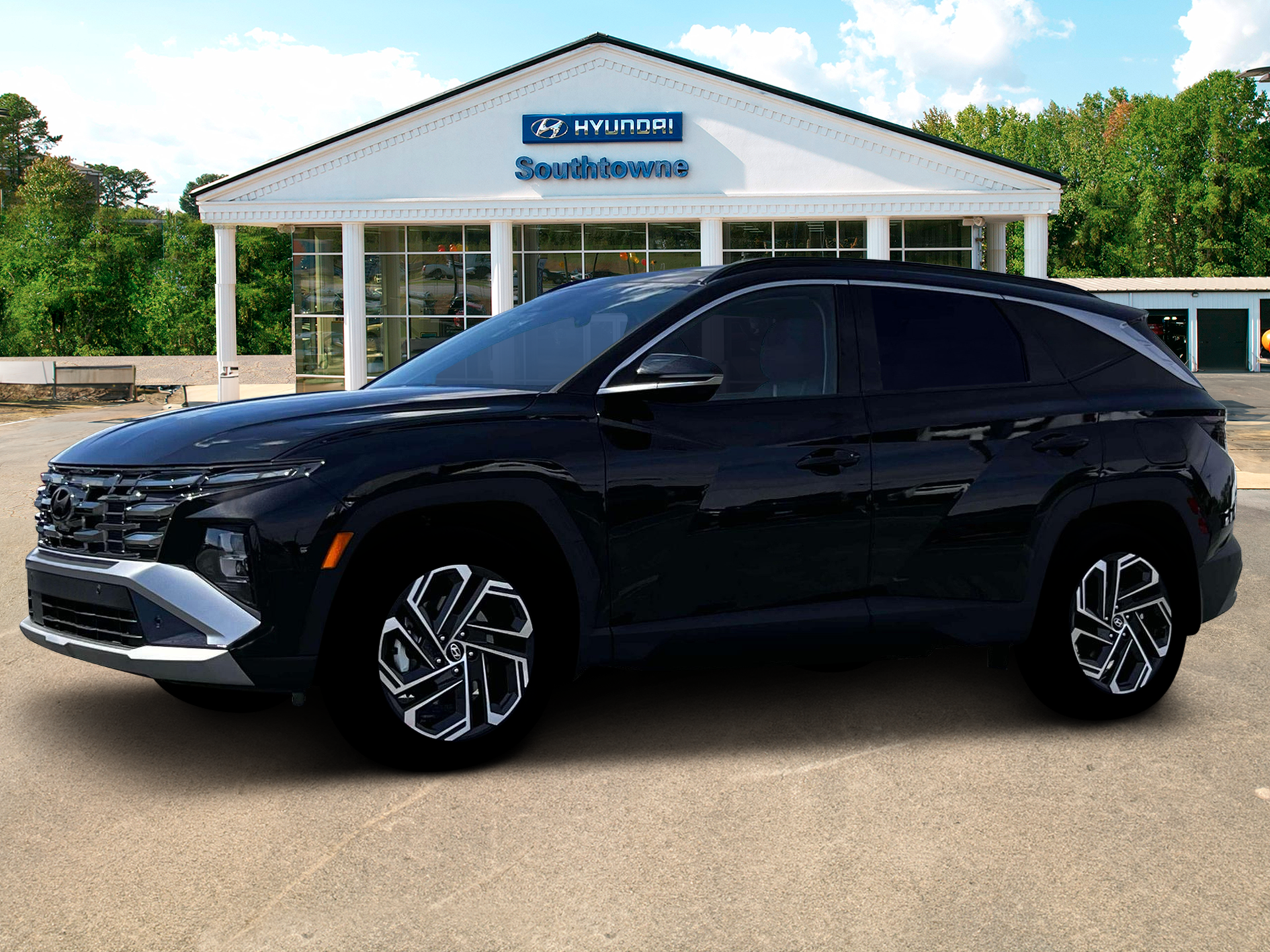 New 2026 Black Hyundai Limited FWD image 2