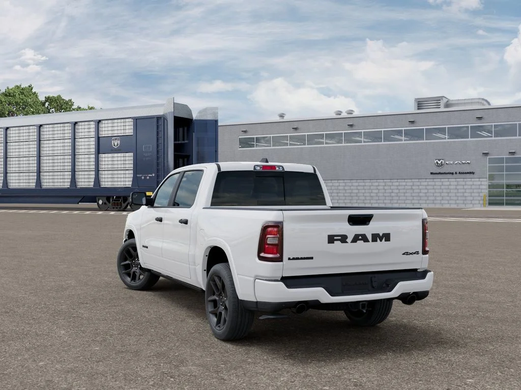 New 2027 White RAM Laramie image 3