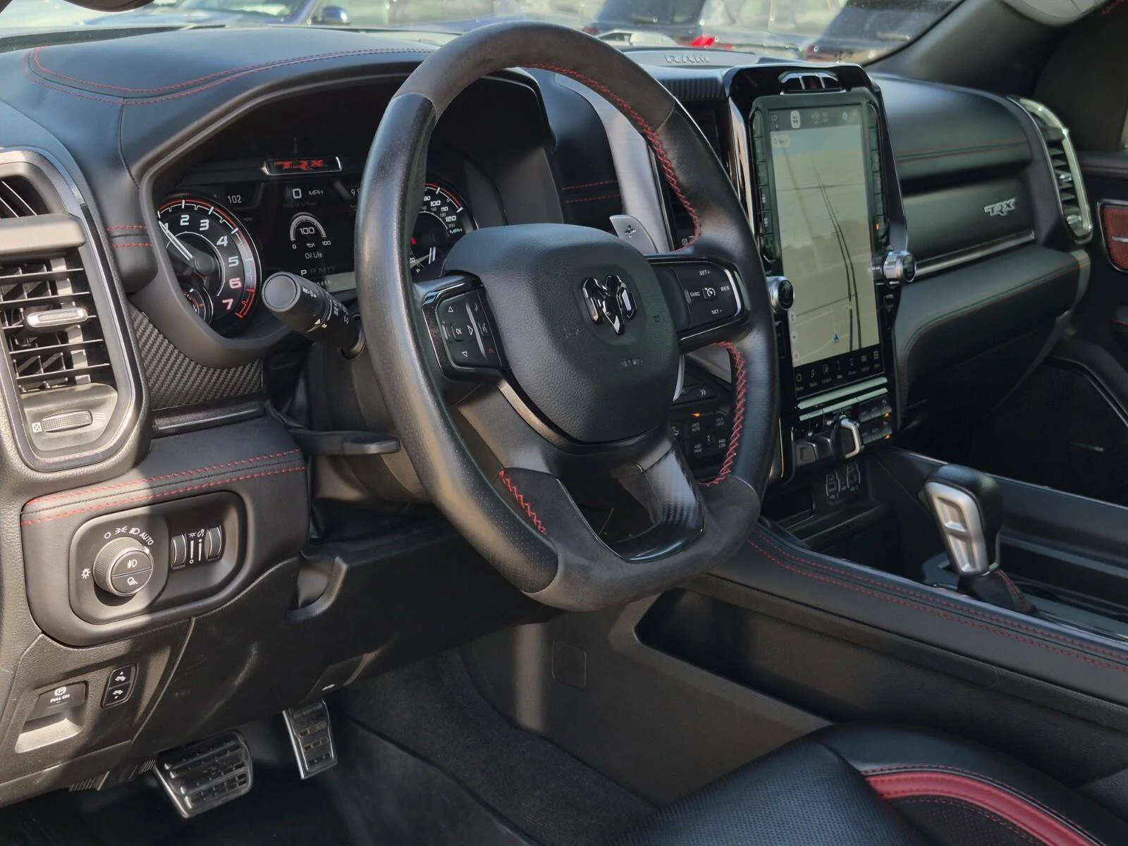 Used 2022 Granite Crystal Metallic Clearcoat Ram TRX image 13
