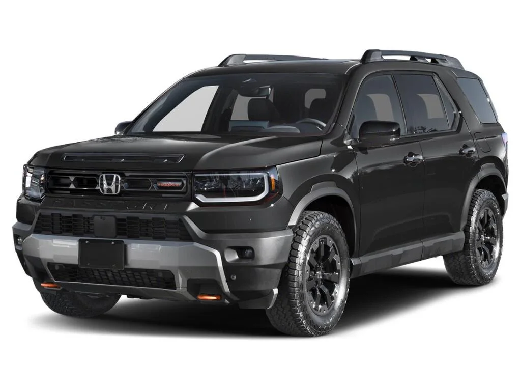 New 2026 Crystal Black Pearl Honda TRAILSPORT TOURING Rugged outside. Refined inside. image 1
