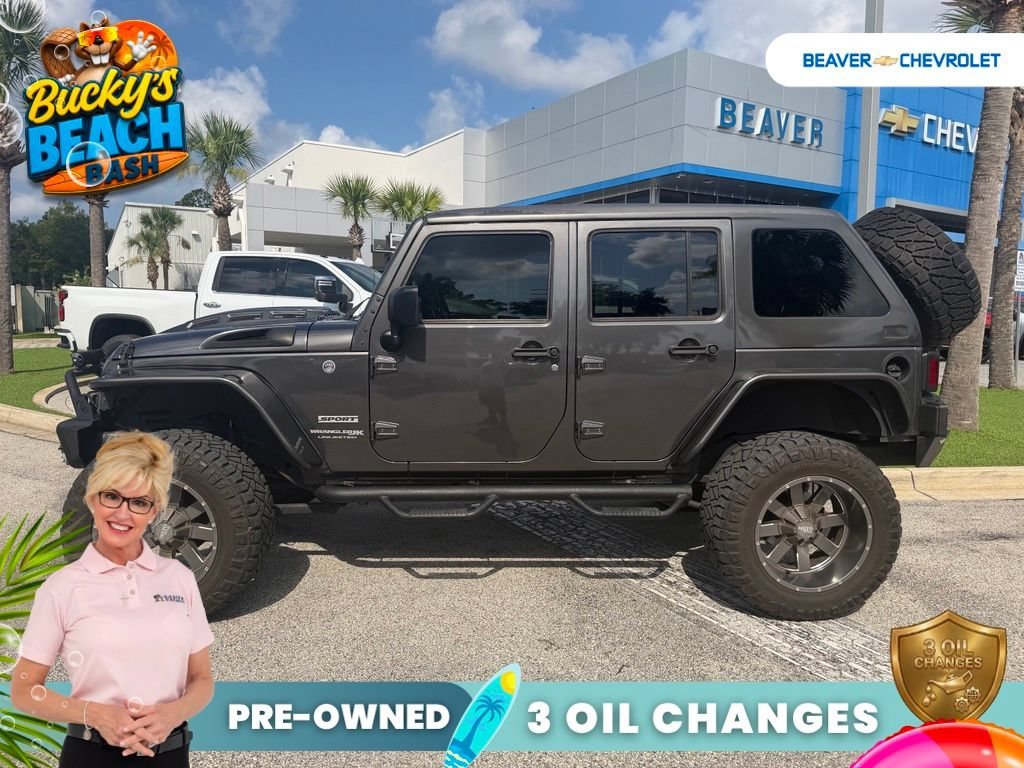 Used 2018 Gray Jeep Sport S image 7