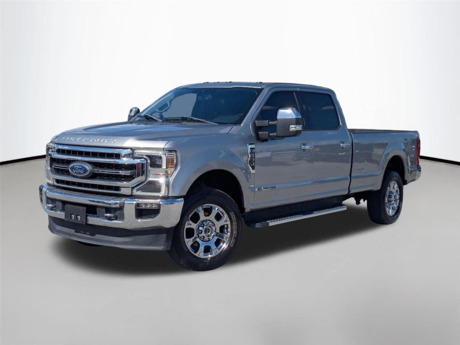 Used 2020 Iconic Silver Metallic Ford LARIAT image 1