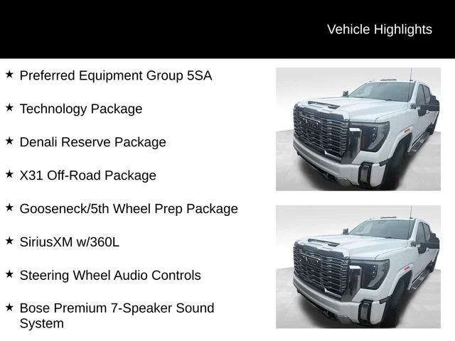 Used 2024 White GMC Denali image 7