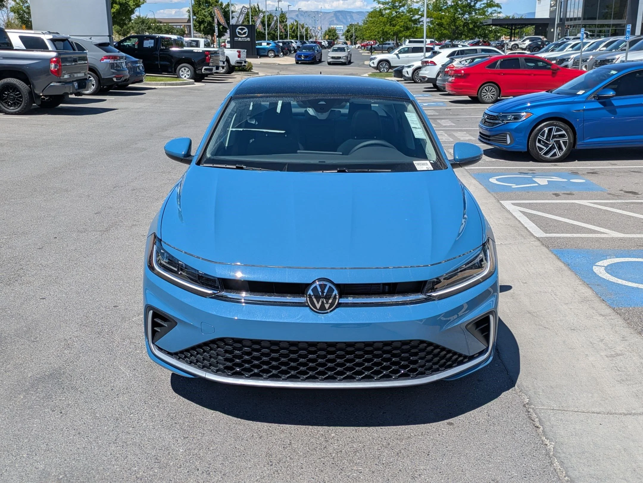 New 2026 Monterey Blue Pearl Volkswagen SE image 9