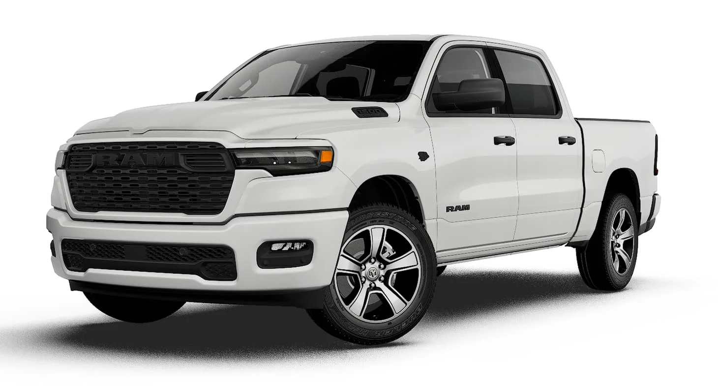 New 2027 Bright White Clear-Coat Exterior Paint RAM  image 1