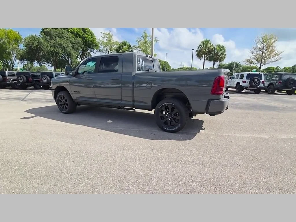New 2026 Ceramic Gray Clear-Coat Exterior Paint RAM Laramie image 32