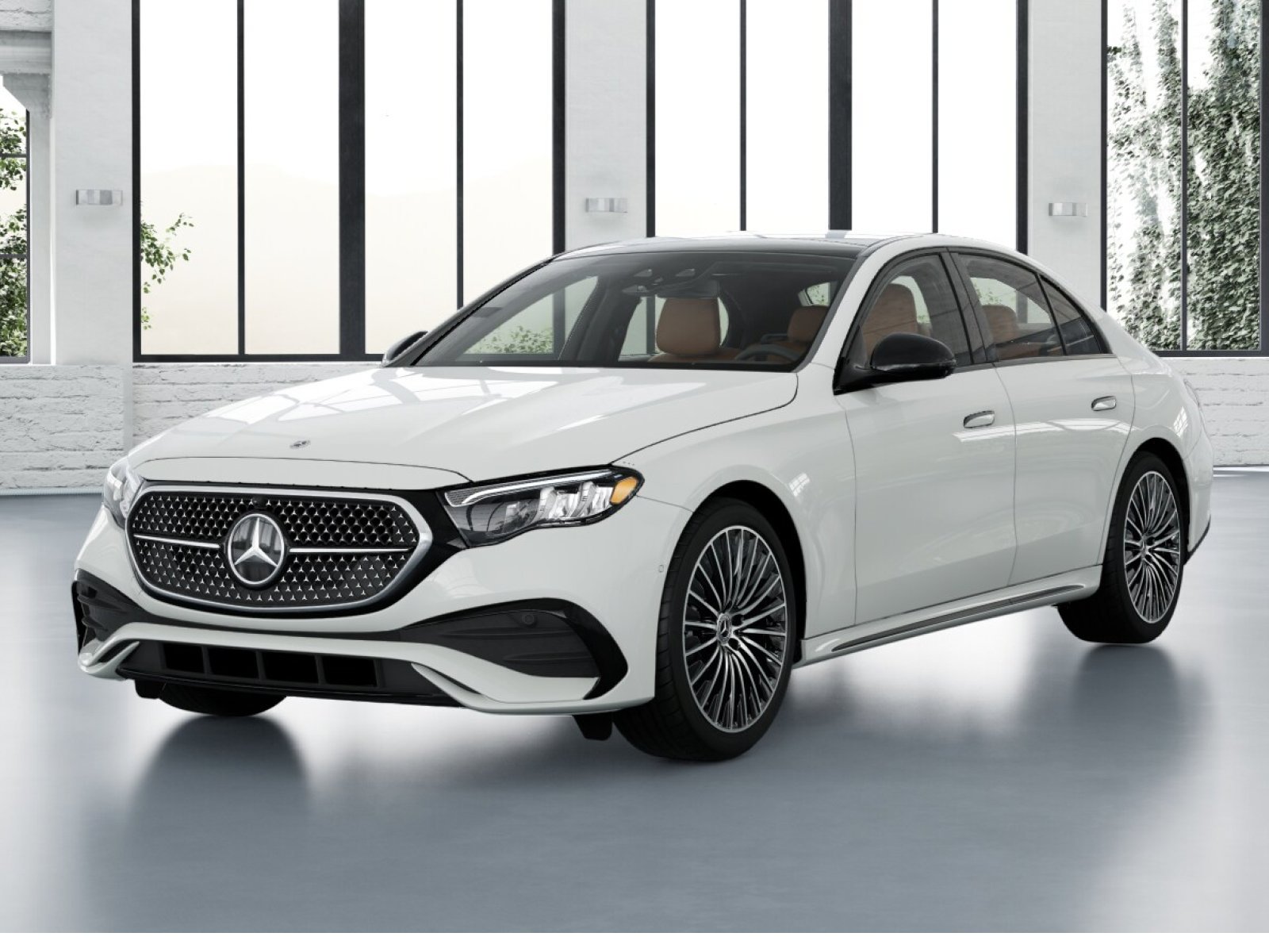 New 2027 Polar White Mercedes-Benz E 350 image 1
