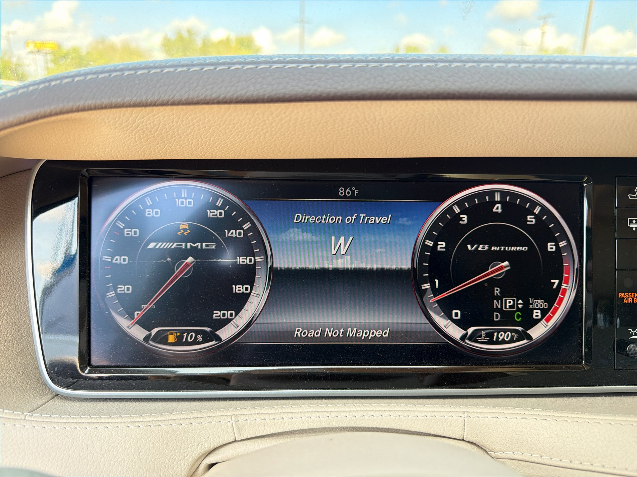 Used 2015 designo Diamond White Mercedes-Benz S63 AMG® image 11