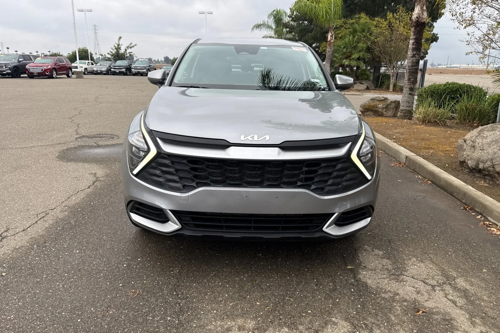Used 2023 Gray Kia LX image 6