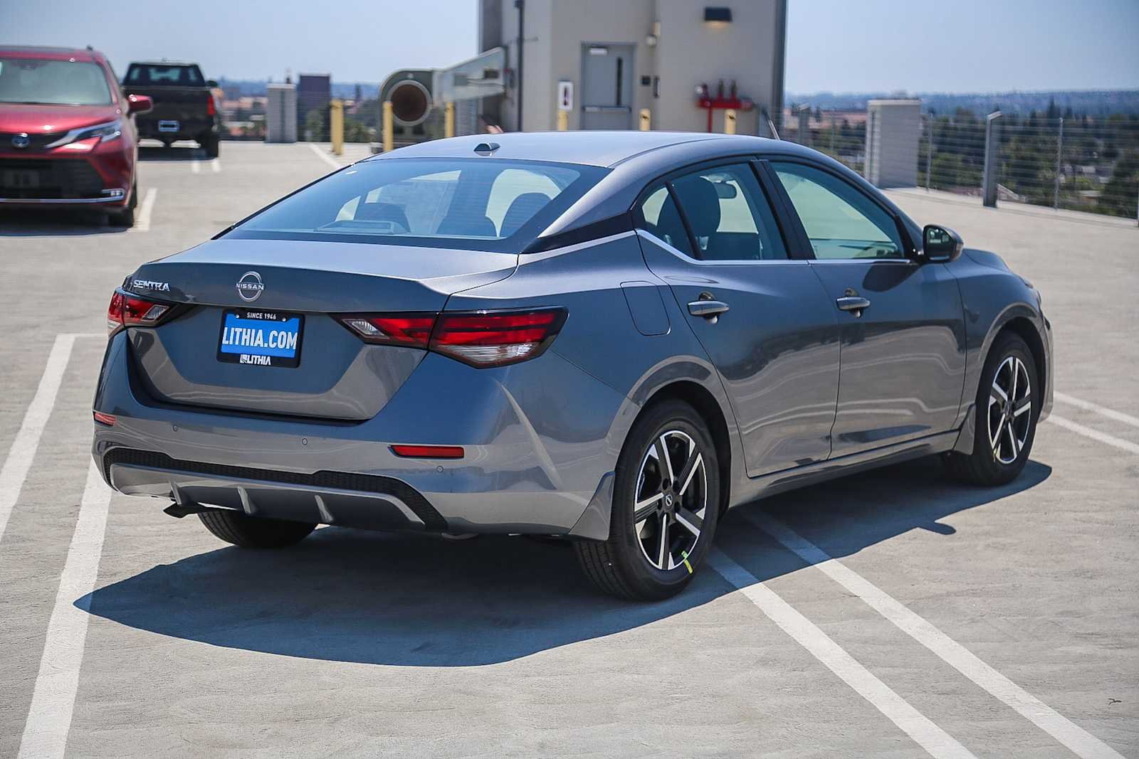 New 2025 Gun Metallic Nissan SV image 6