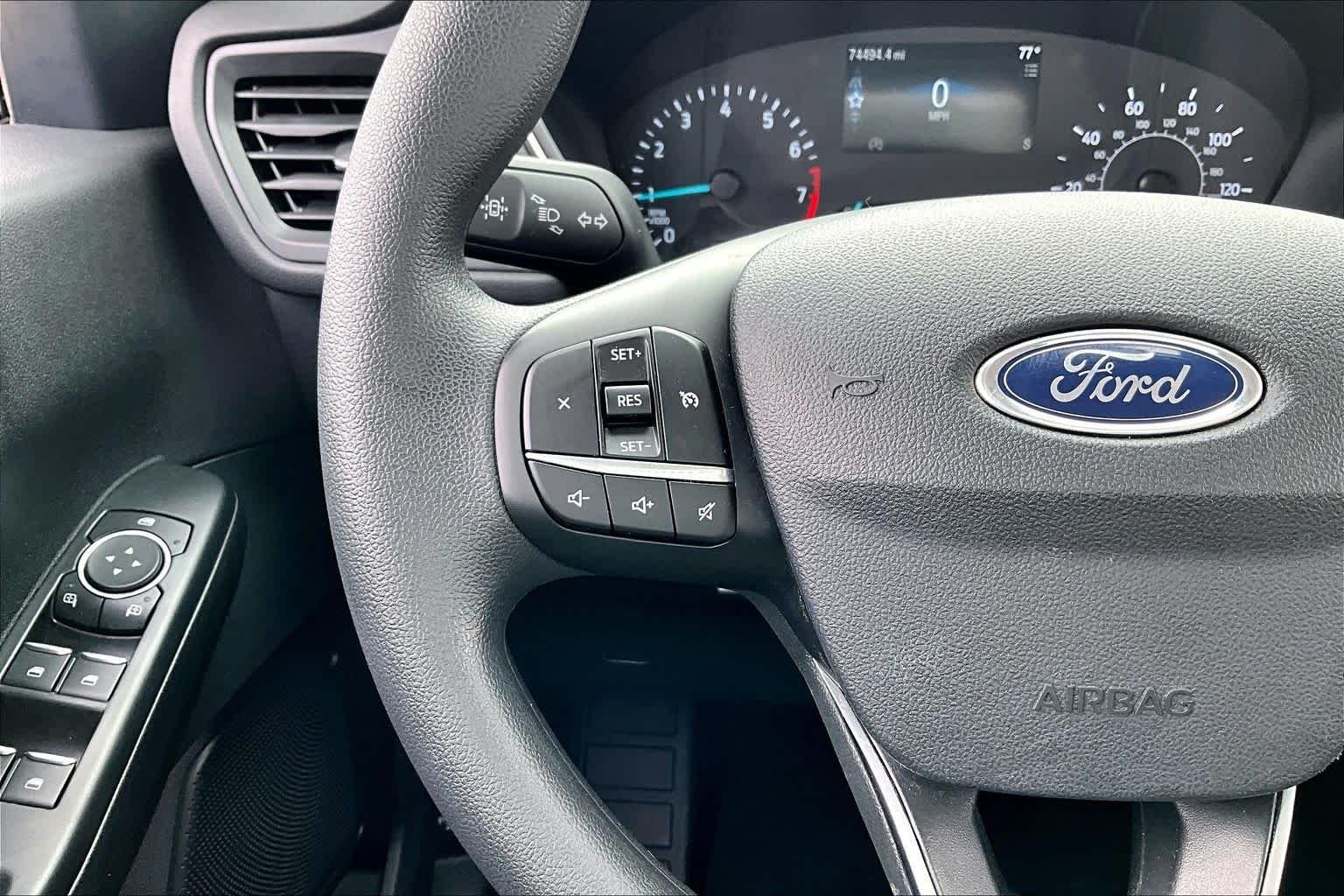 Used 2022 Stone Blue Metallic Ford SE image 24