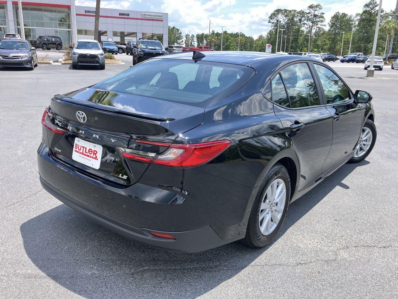 Used 2026 Black (Midnight Black Metallic) Toyota LE image 5