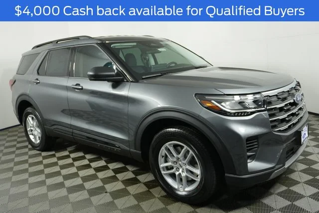 New 2026 Carbonized Gray Metallic Ford Active image 2