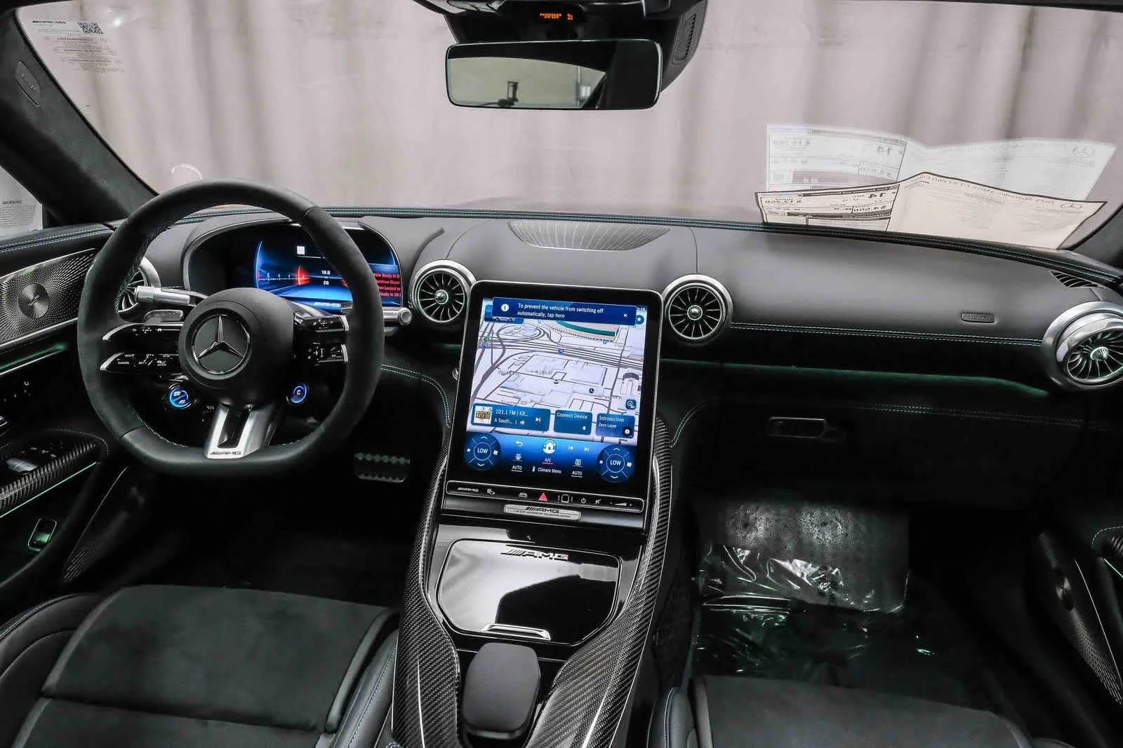 New 2025 Obsidian Black Metallic Mercedes-Benz AMG® GT 63 Pro Coupe image 54