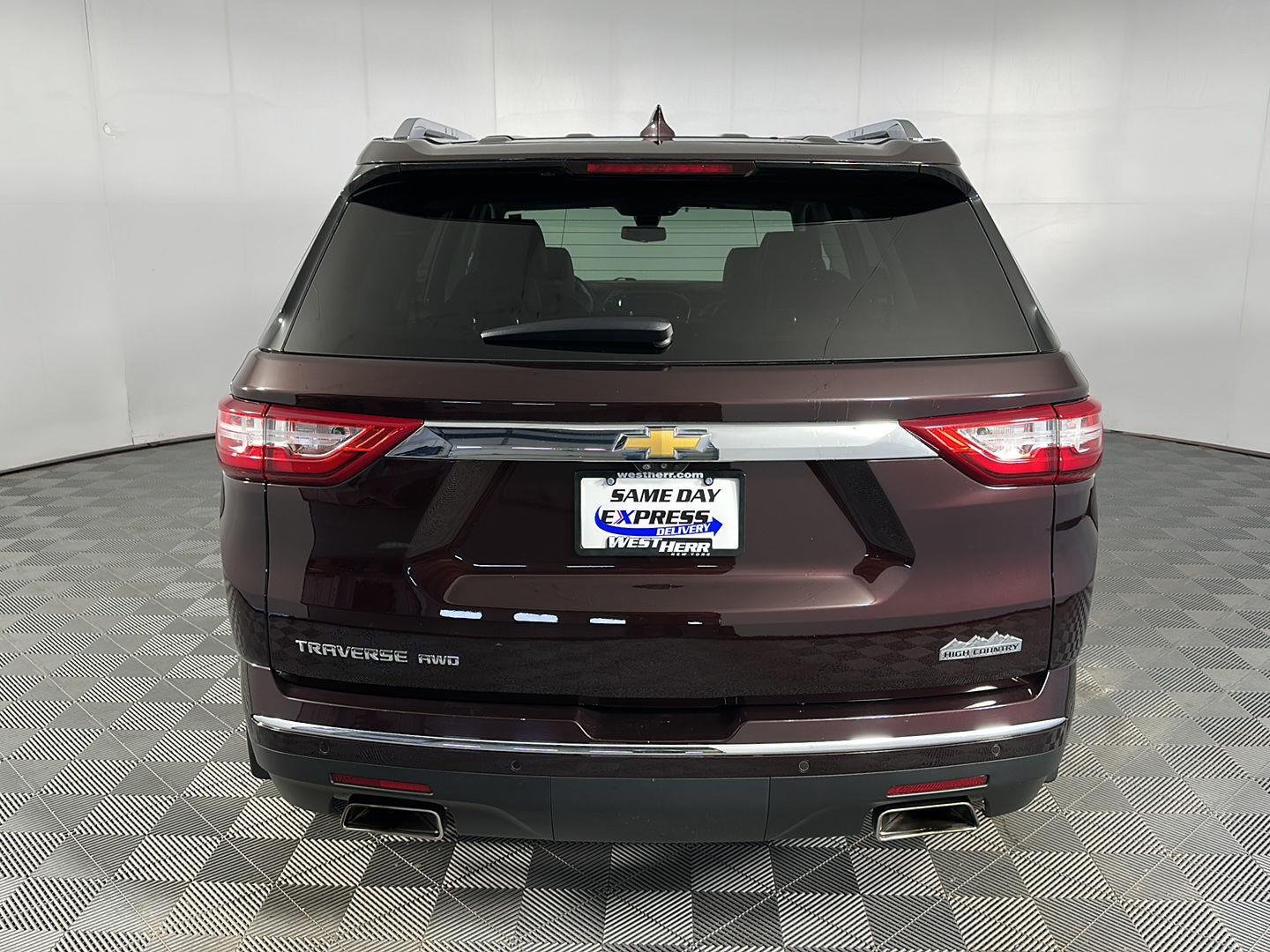 Used 2021 Black Cherry Metallic Chevrolet High Country image 27