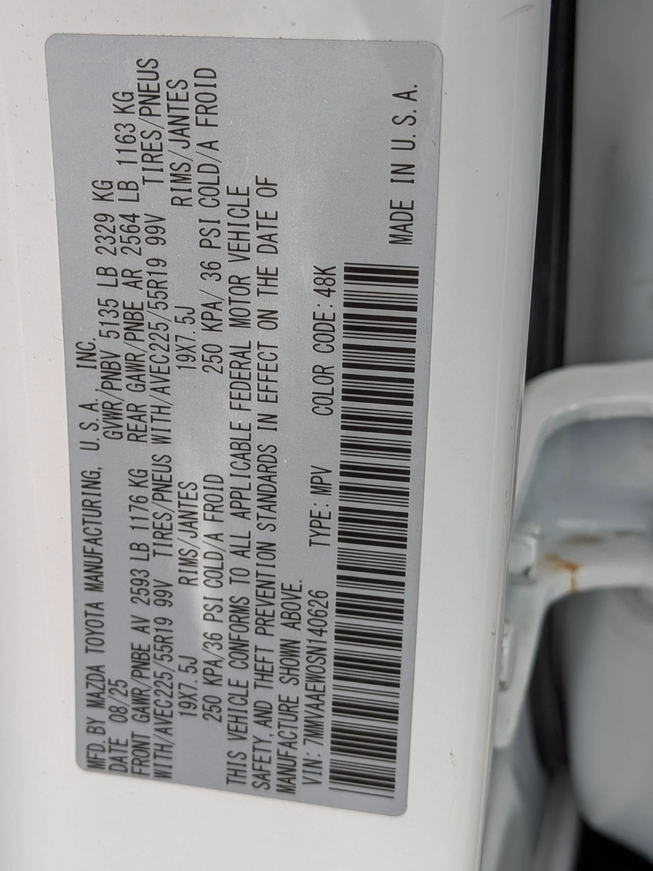 Used 2025 Wind Chill Pearl Mazda Premium Plus image 30