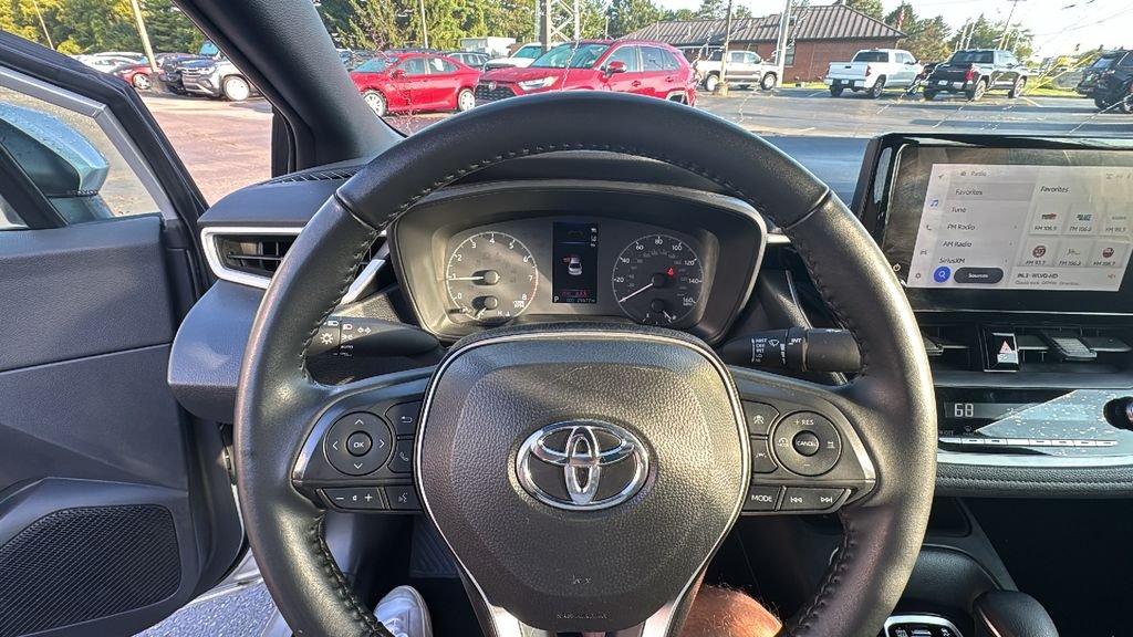 Used 2025 Classic Silver Metallic Toyota SE image 16