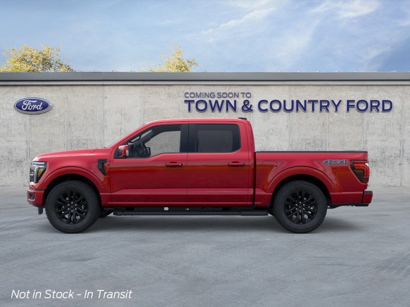 New 2026 Ruby Red Metallic Tinted Clearcoat Ford Lariat image 3