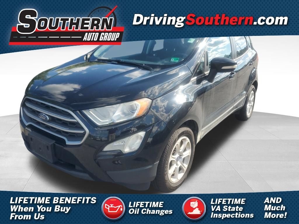 Used 2018 Black Ford SE image 1