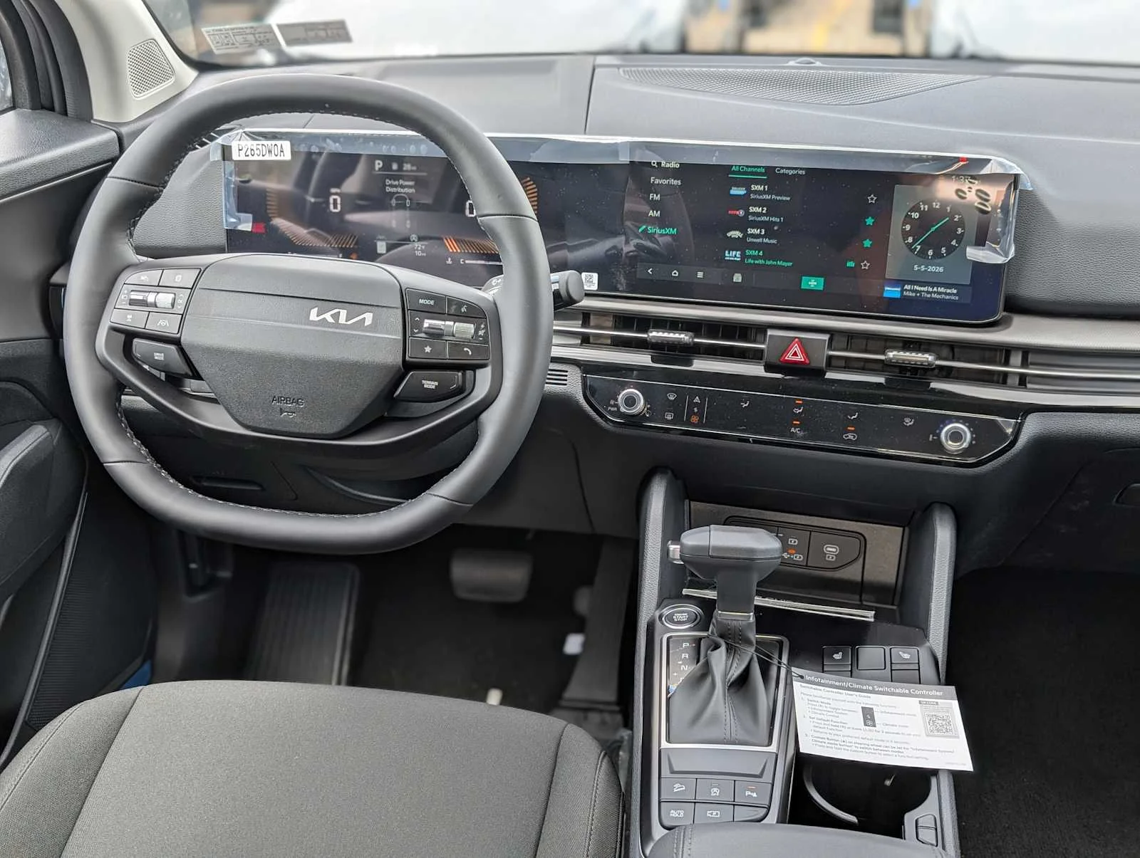 New 2026 Ebony Black Kia LX image 5