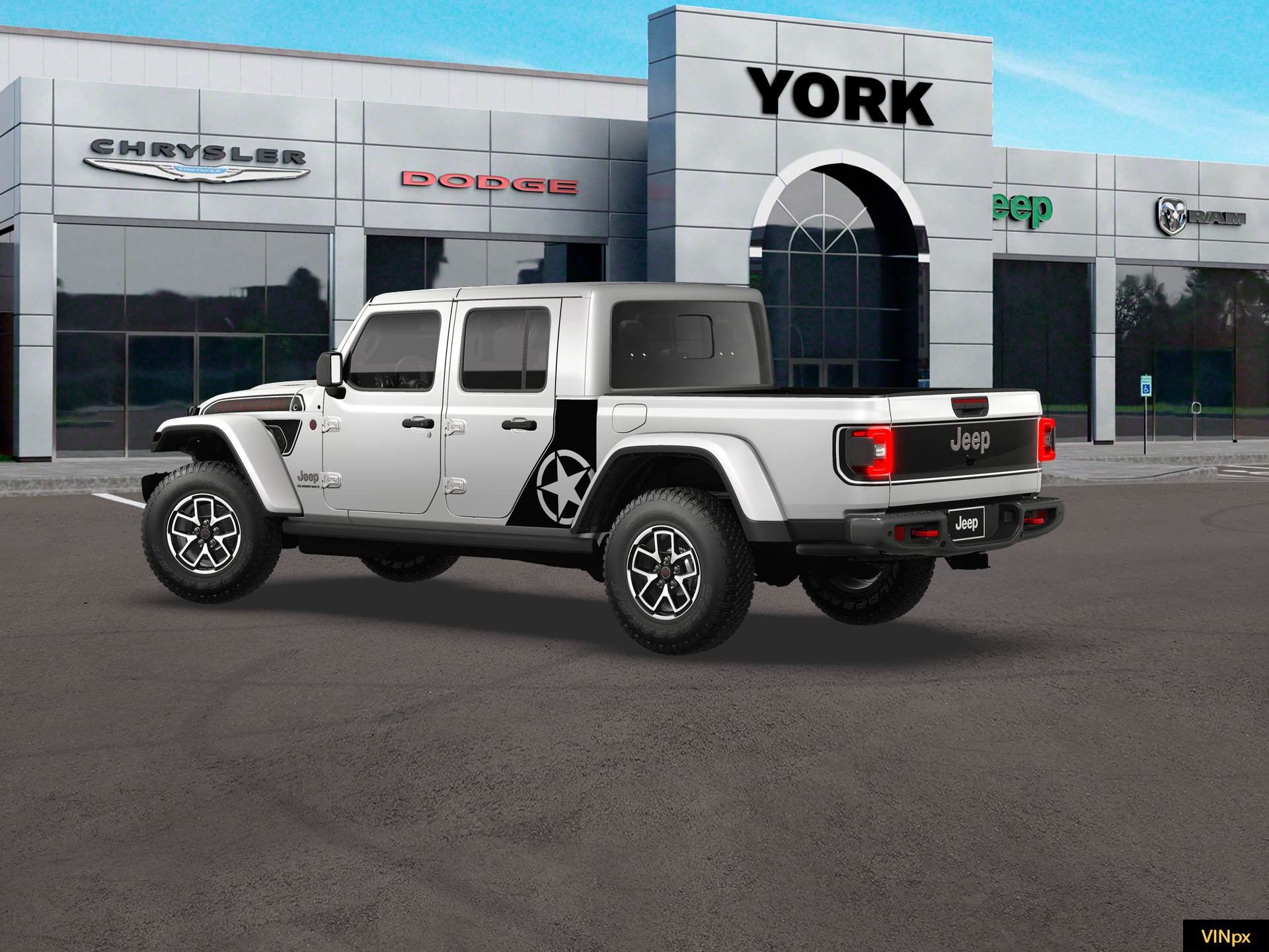 New 2026 Bright White Clear-Coat Exterior Paint Jeep  image 16