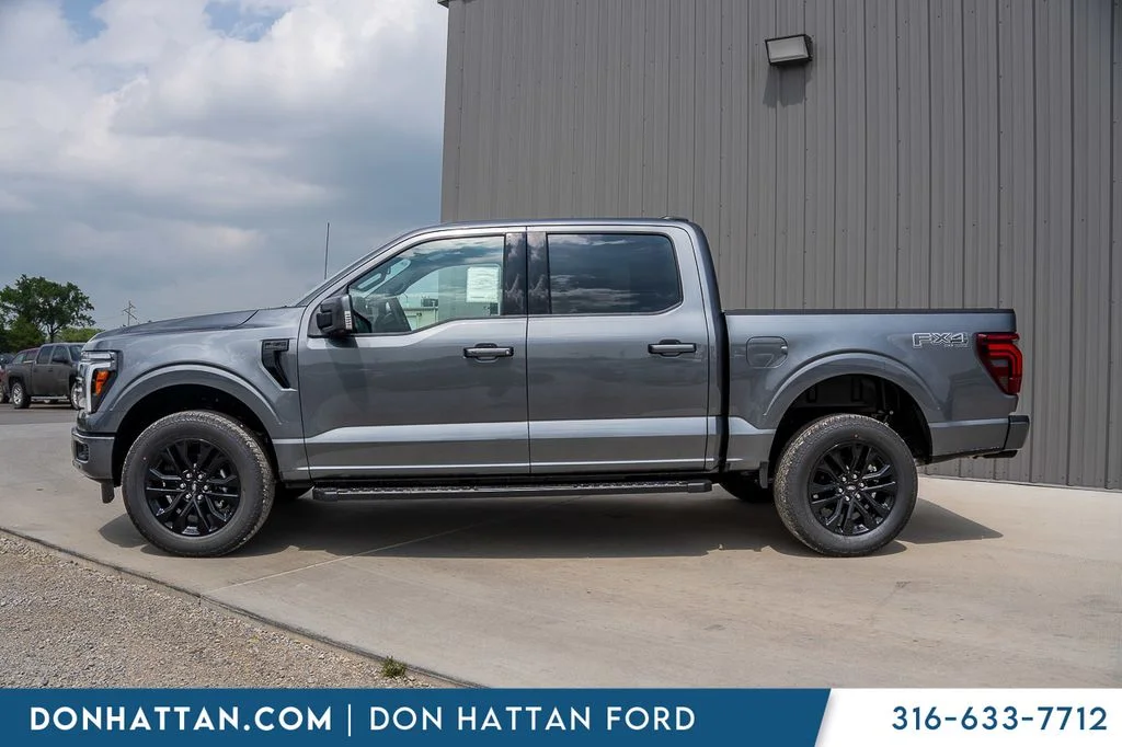 New 2026 Carbonized Gray Metallic Ford Lariat® image 2