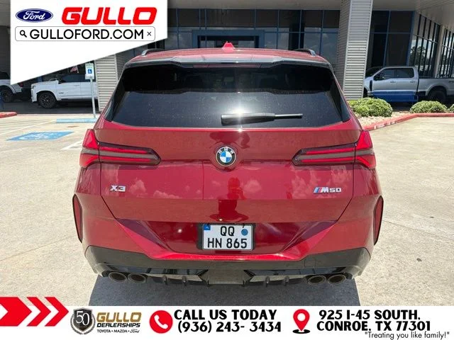 Used 2025 Red Metallic BMW M50 xDrive image 6